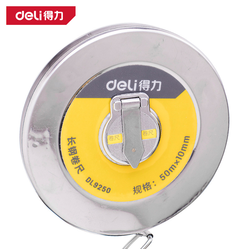 得力铁盒长钢卷