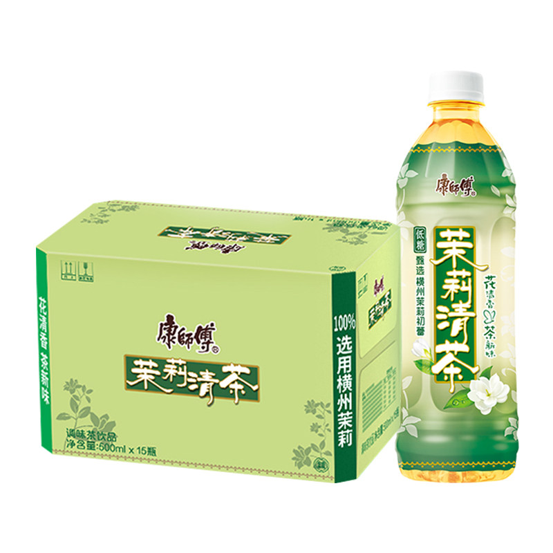 康师傅  茉莉清茶  500ml*15瓶/箱