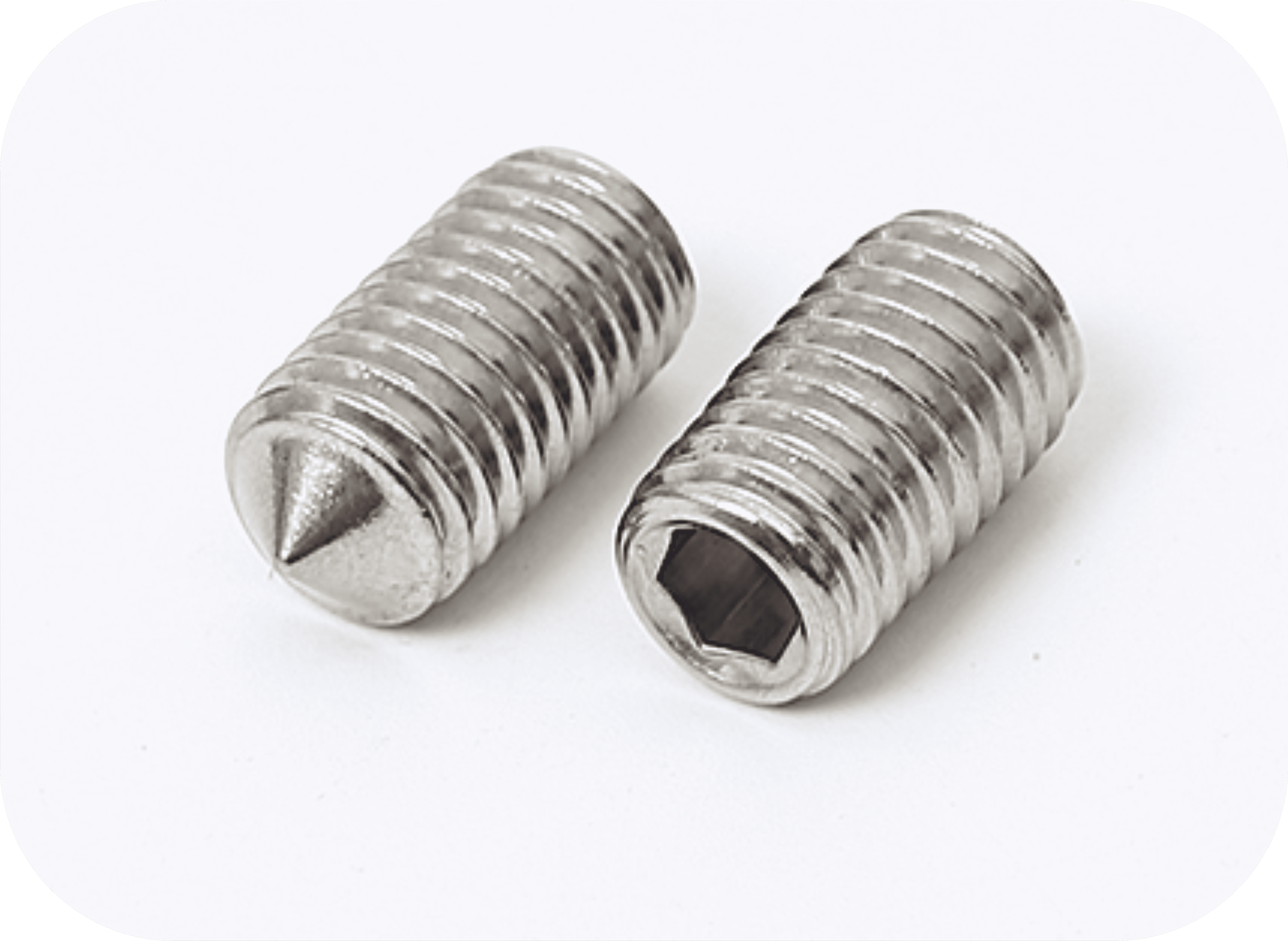 DIN914 Hexagon Socket Set Screws With Cone Point