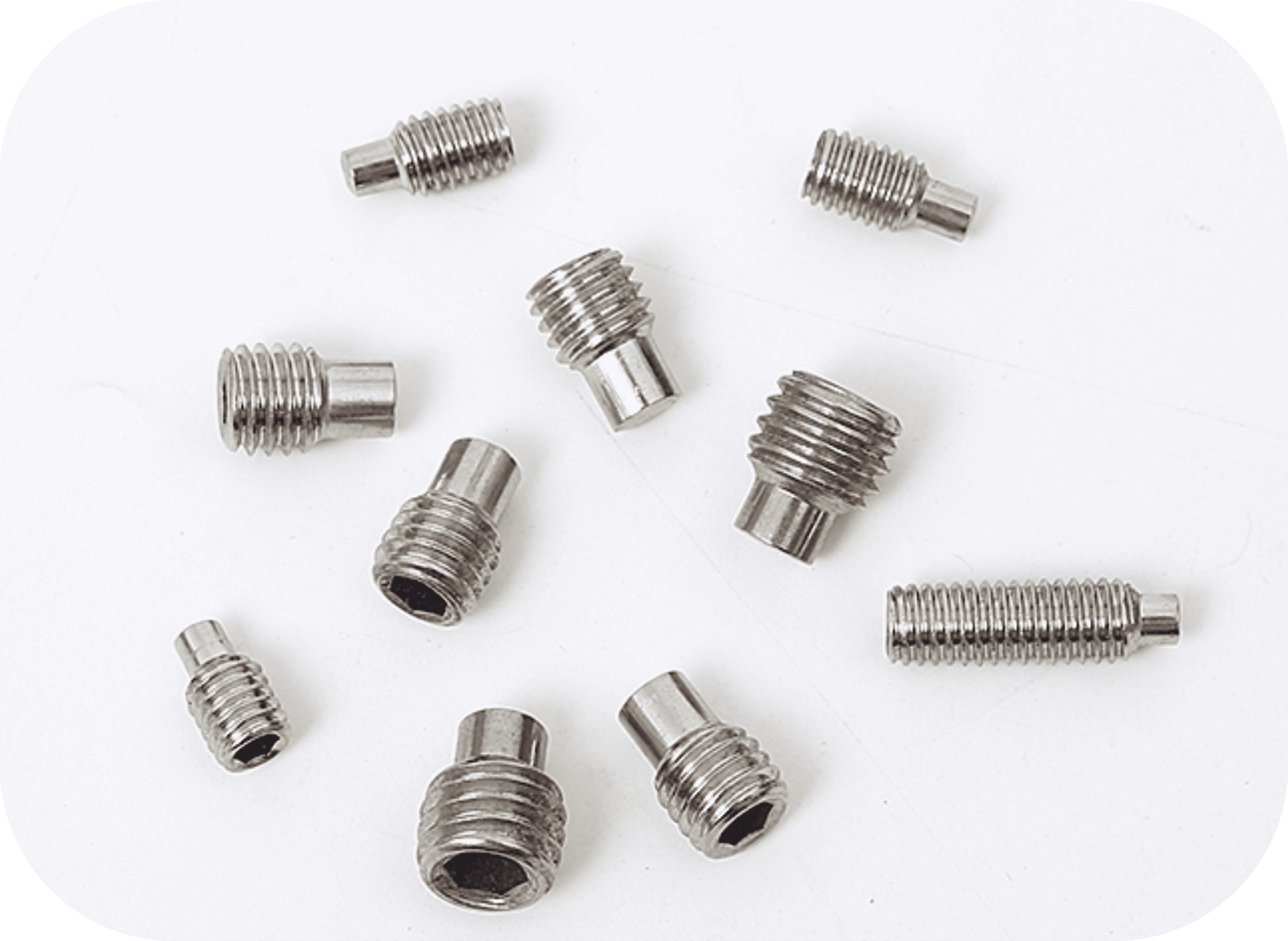 DIN915 Hexagon Socket Set Screws With Dog Point